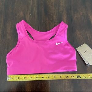 NEW Nike Women’s Pink Sports Bra, Size XS